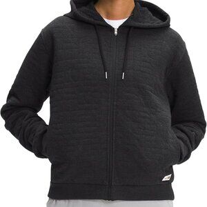 🆕 The North Face Women's Longs Peak Quilted FZ Hoodie-TNF Black White Heather